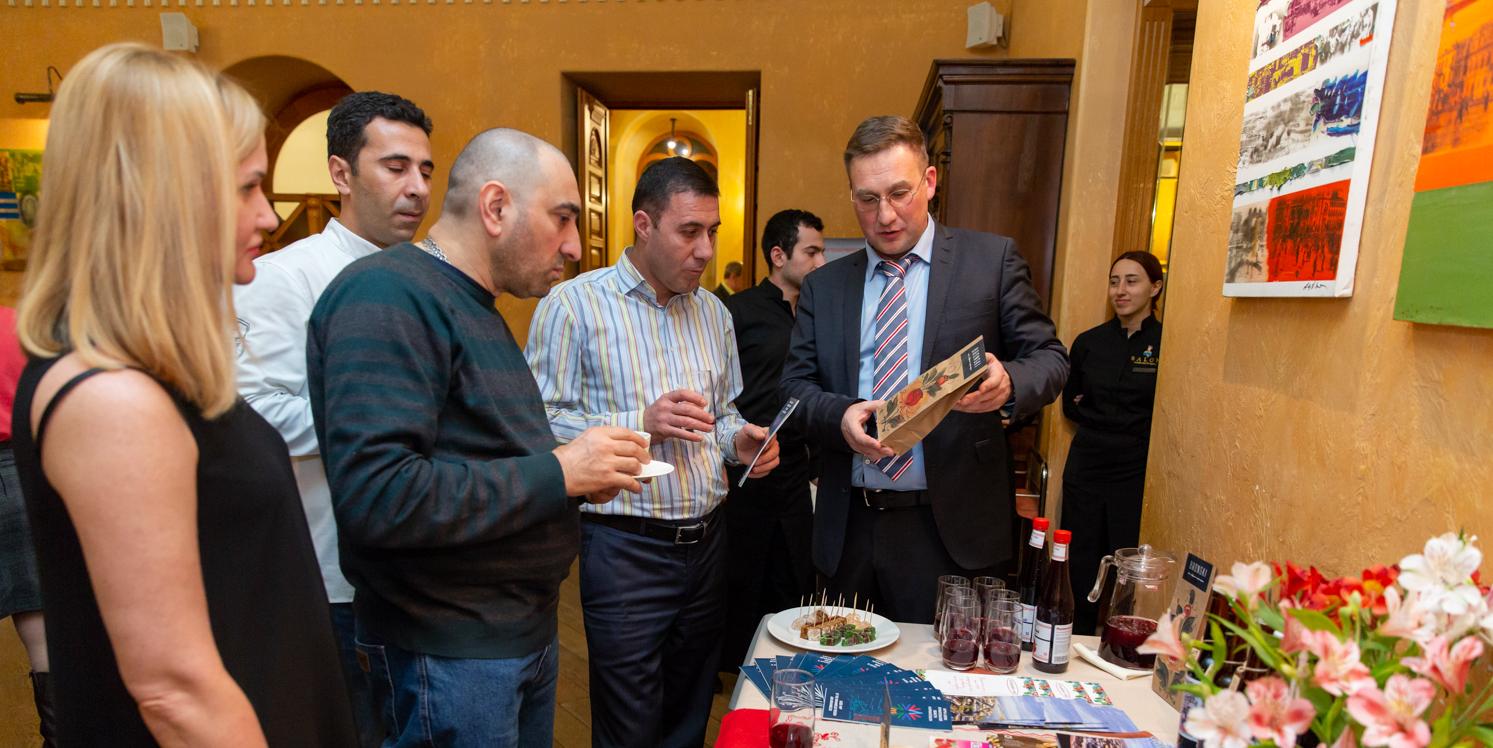 В Армении прошла Российская гастрономическая неделя, в которой приняли участие рестораторы Архангельска
